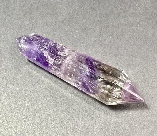 12-Sided Double Terminated Amethyst Vogel Wand