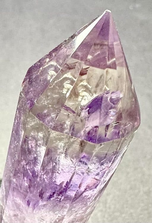 PR516 12-Sided Double Terminated Amethyst Vogel Wand - Image 5