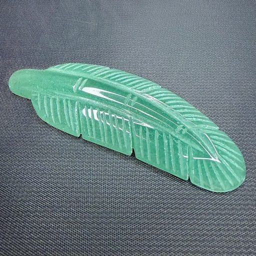Green Aventurine Feather