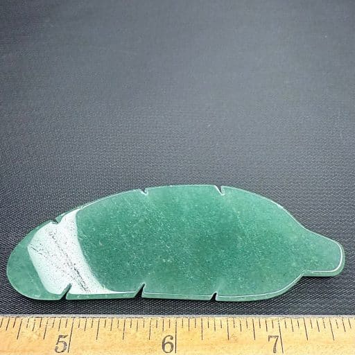 Green Aventurine Feather