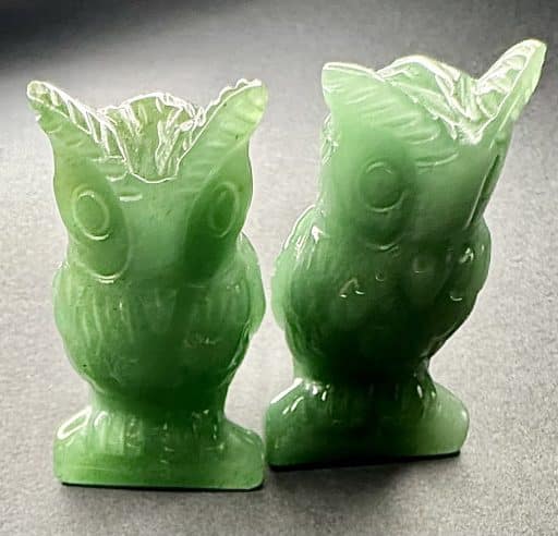 Green Aventurine Owl