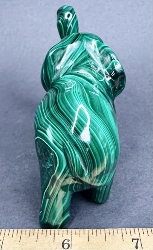 CV315 Malachite Elephant - Image 3