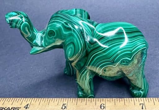 CV315 Malachite Elephant - Image 4