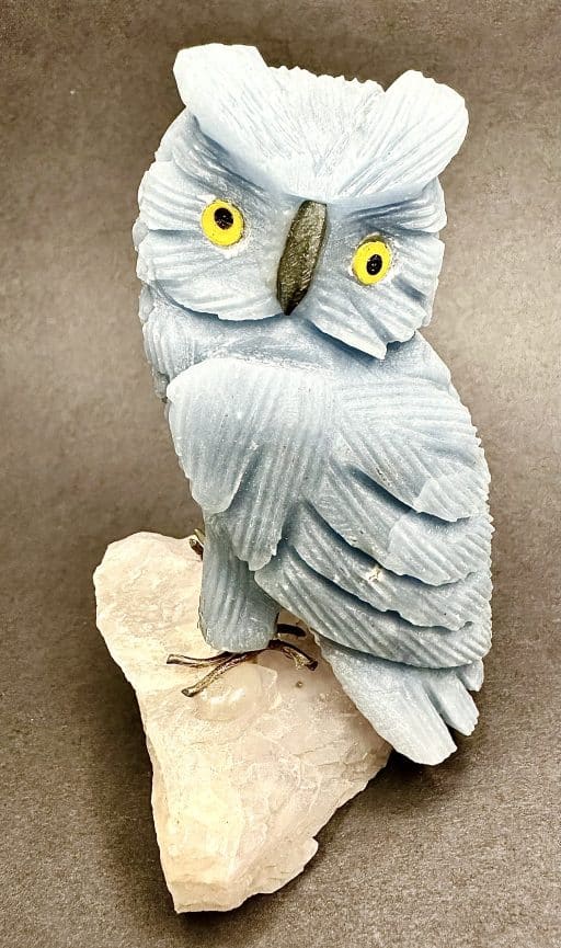 Angelite Owl