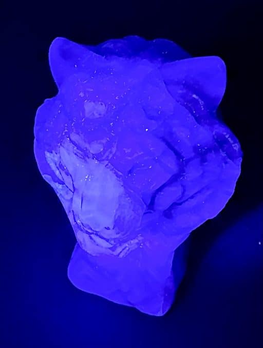 CV313 Fluorite Wolf Head - Image 8