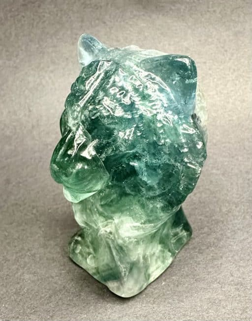 Fluorite Wolf Head