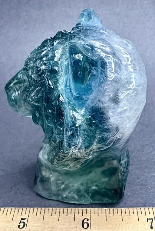 CV313 Fluorite Wolf Head - Image 5