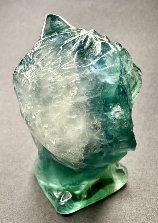 CV313 Fluorite Wolf Head - Image 6