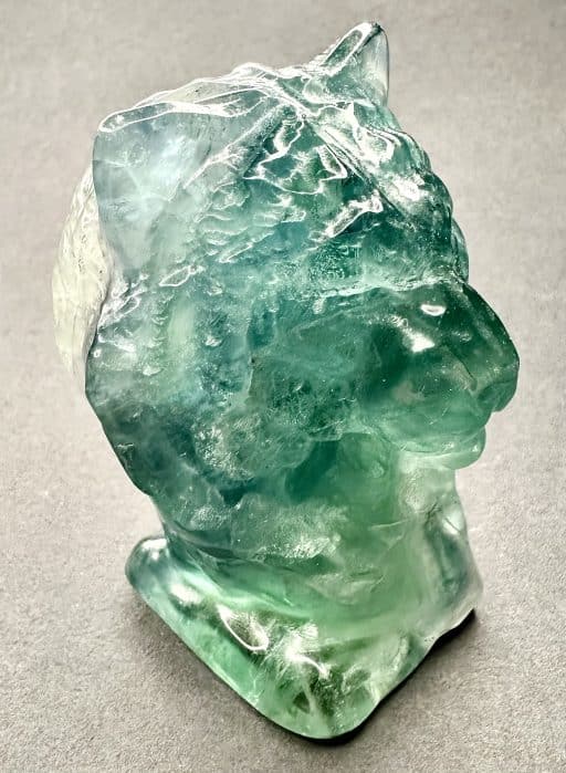 CV313 Fluorite Wolf Head - Image 7