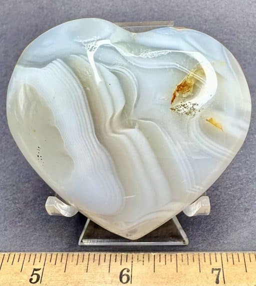 Madagascar Agate Heart