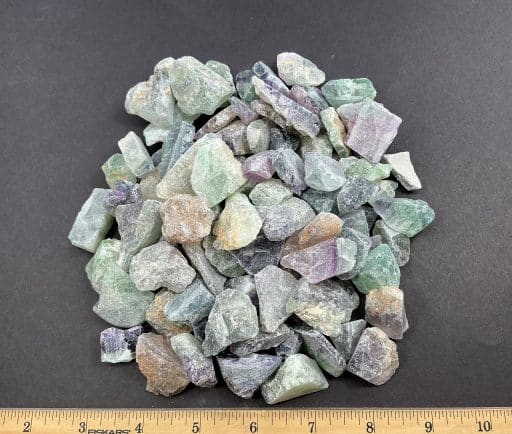 Small Crushed Fluorite