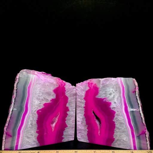 BK409 Brazilian Agate Bookends - Image 2