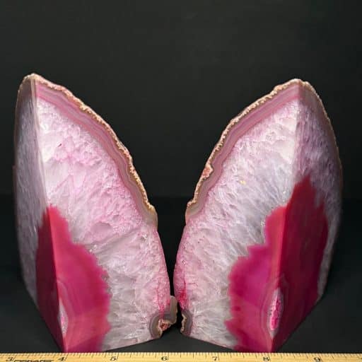 Brazilian Agate Bookends