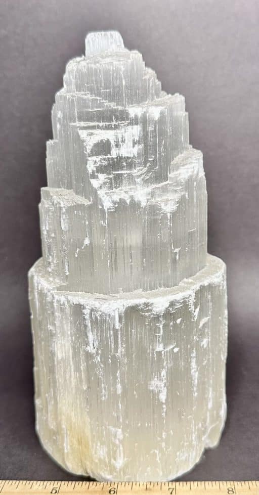 LT411 Rough Selenite Lamp - Image 2