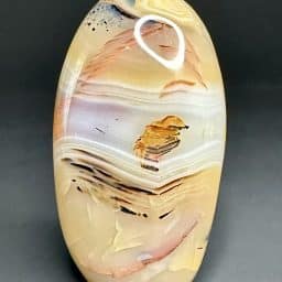 Black Skin Agate Freeform