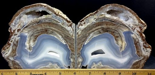 Dugway Geode Bookends