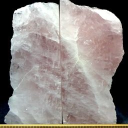 Rose Quartz Bookends