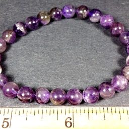 Amethyst Gemstone Beads Bracelet