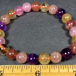 Super Seven Crystal Gemstone Bracelet