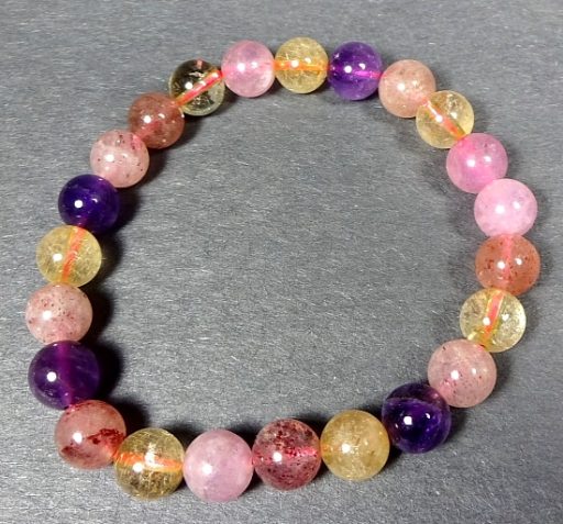 Super Seven Crystal Gemstone Bracelet