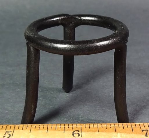 Wrought Iron 3 legged round stand