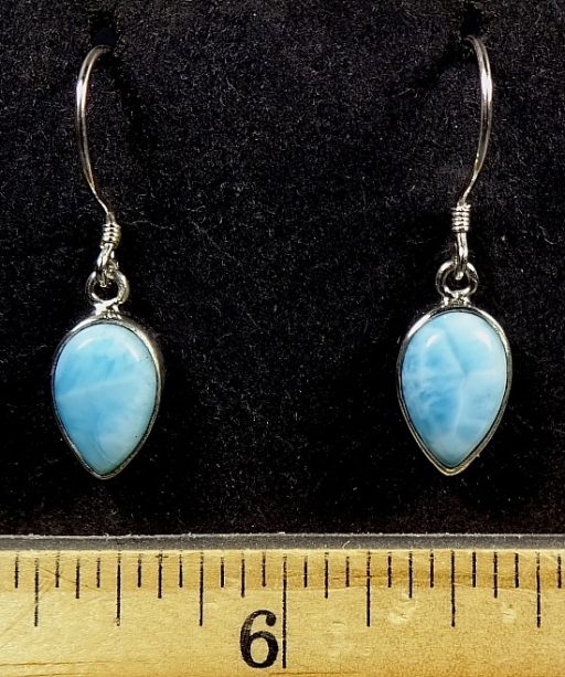 Larimar earrings