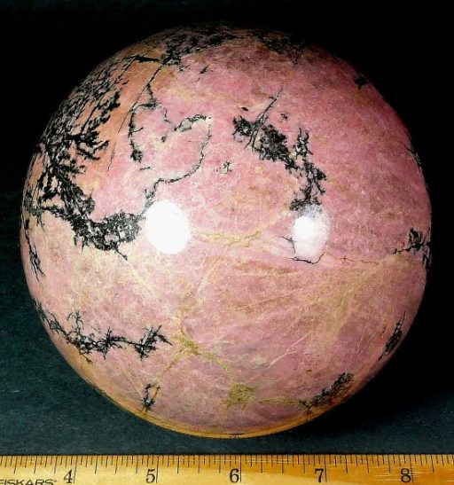 Rhodenite Sphere from Peru