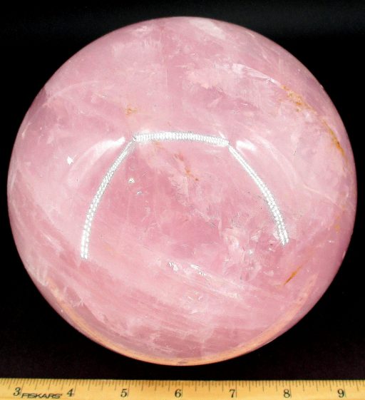 "STAR" ROSE QUARTZ SPHERE