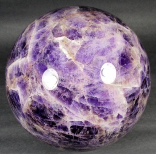 CHEVRON AMETHYST SPHERE