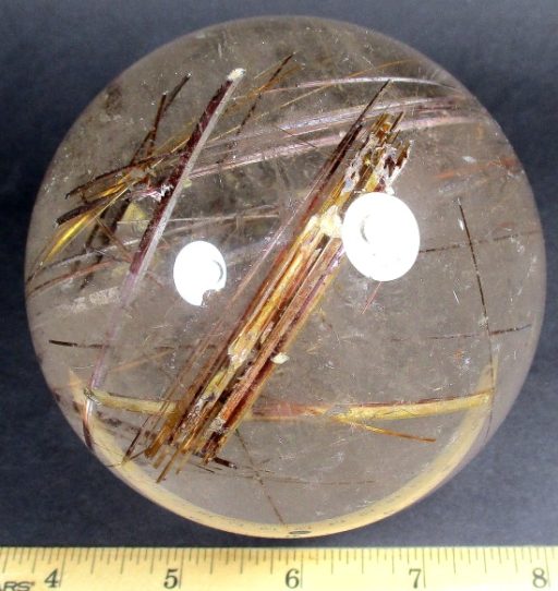 RUTILATED QUARTZ SPHERE