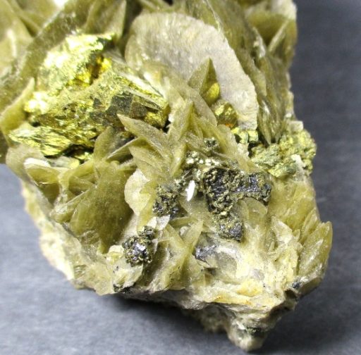 Barite Chalcopyrite