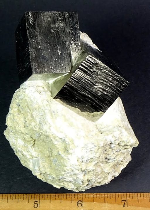 Spanish Pyrite specimen from the Navajun Mine, Piritas De Navajus S.L., Spain