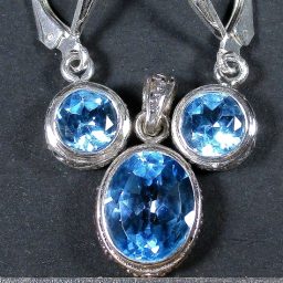 Blue Topaz Set