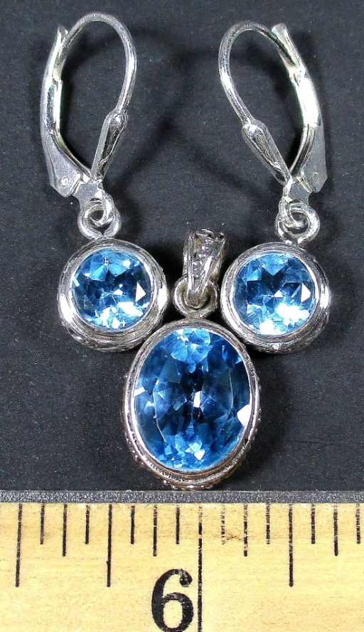 Blue Topaz Set