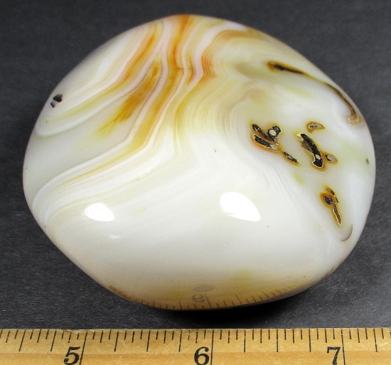 PR102 Black Skin Agate - The Rock Shed