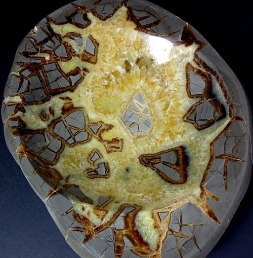 Septarian bowl from Utah