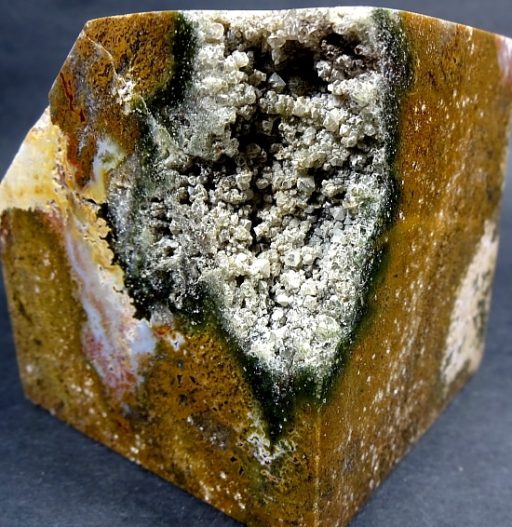 Ocean Jasper Cube