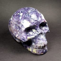 Fluorite Skull