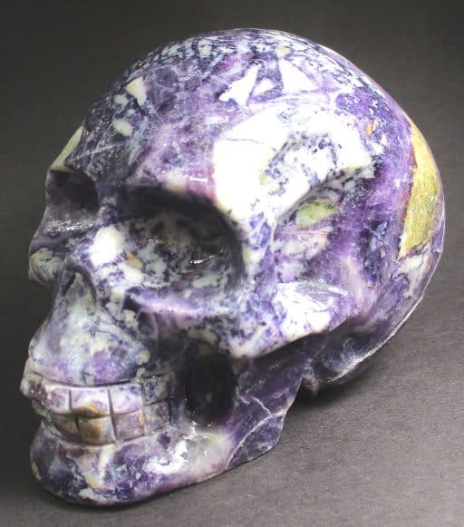 Fluorite Skull