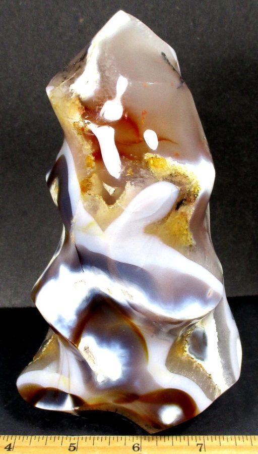 Carnelian Agate Flame