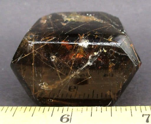 Smoky Quartz With Rutiles