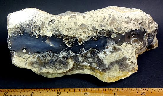 blue agate rock