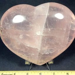 Rose Quartz Heart