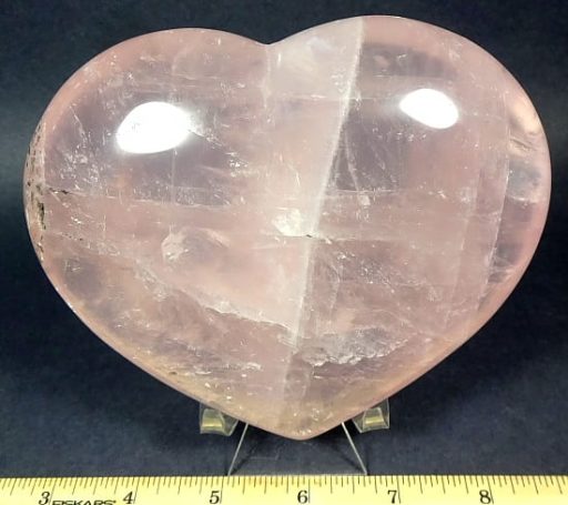 Rose Quartz Heart