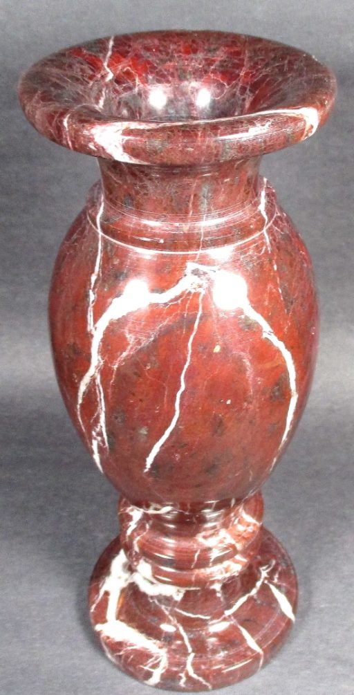 Zebra Marble Vase