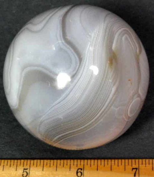 Agate sphere from Madagascar