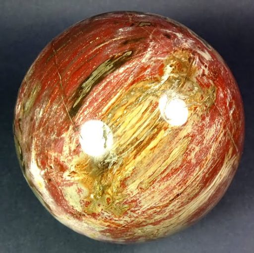 Petrified Wood sphere from Madagascar