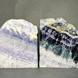 Fluorite Bookends