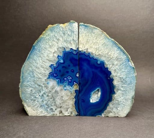 Brazilian Agate Bookends