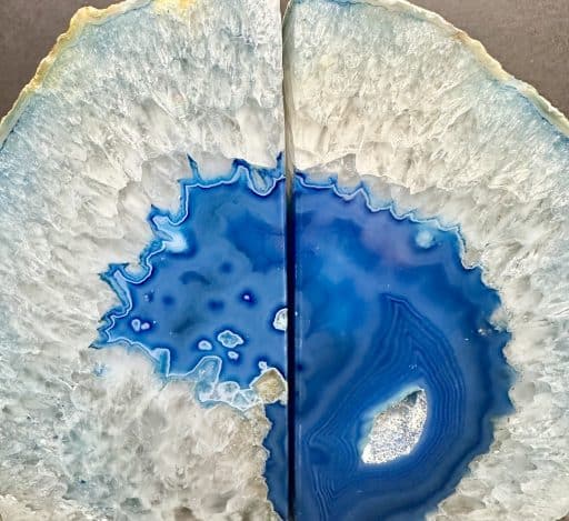 Brazilian Agate Bookends